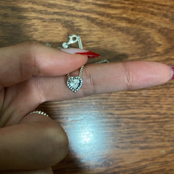 Pandora Elevated Heart Necklace - Picture 5 of 8